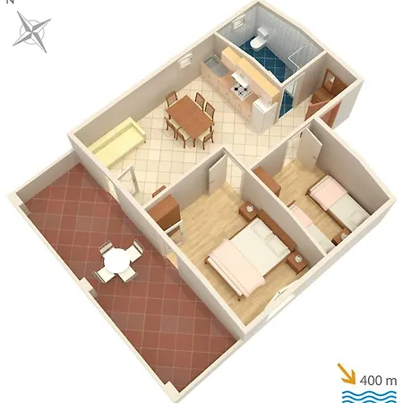 Apartment With A Parking Space - 2274 Medulin